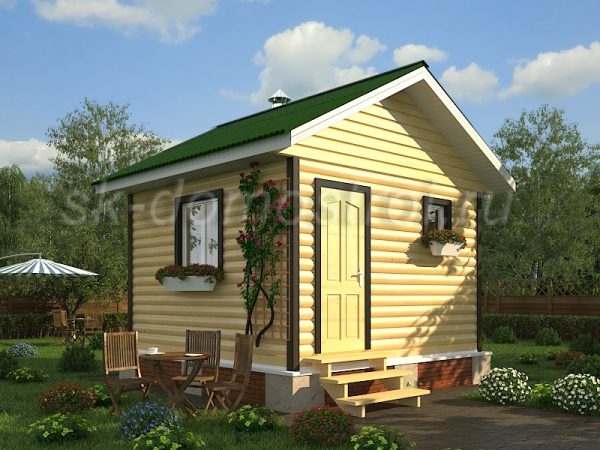 Баня 4х4 «Двина»