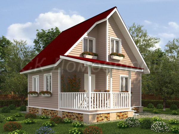 Недорогие каркасные дома