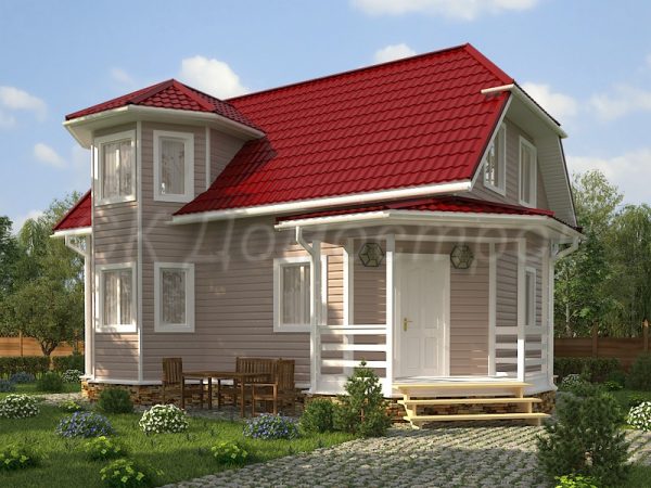 Каркасный дом 7х9