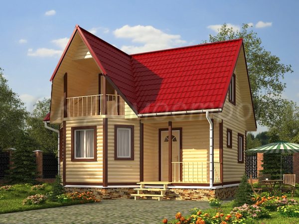 Дома из бруса под ключ в Московской области