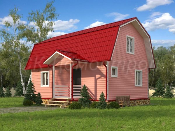 Зимний каркасный дом под ключ