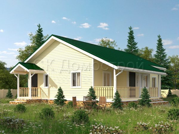 Проект дома 10х12