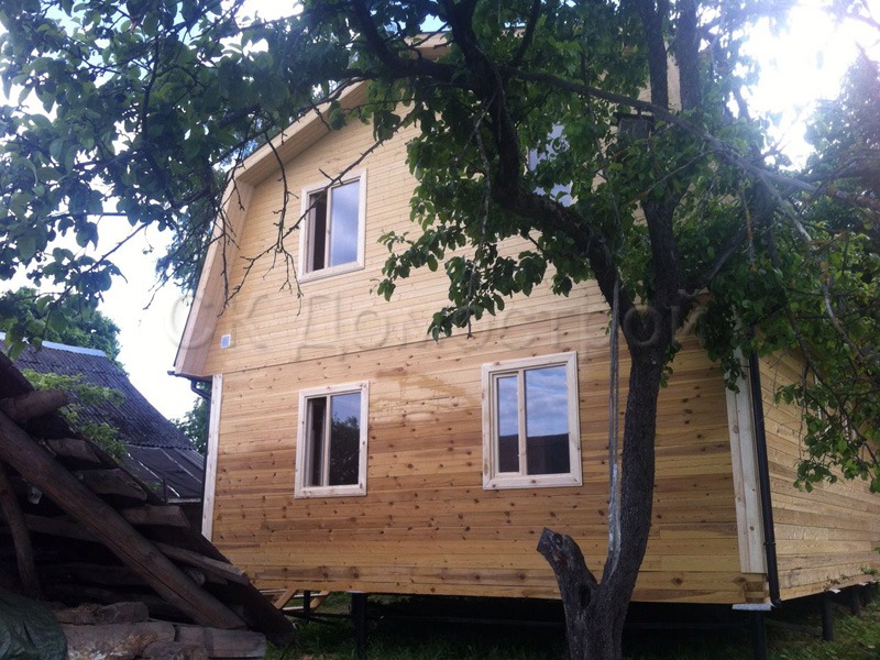 Деревянный дом в Калужской области