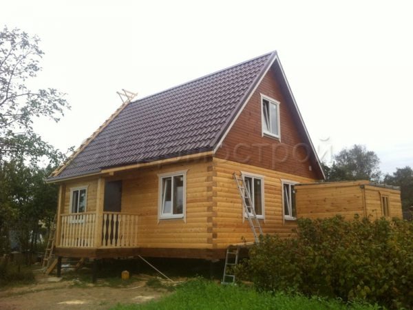 Дом из бруса 6х8 поселок Вязьма-Брянская