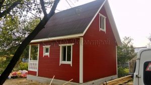 Каркасный дом 6х6 Старая Константиновка