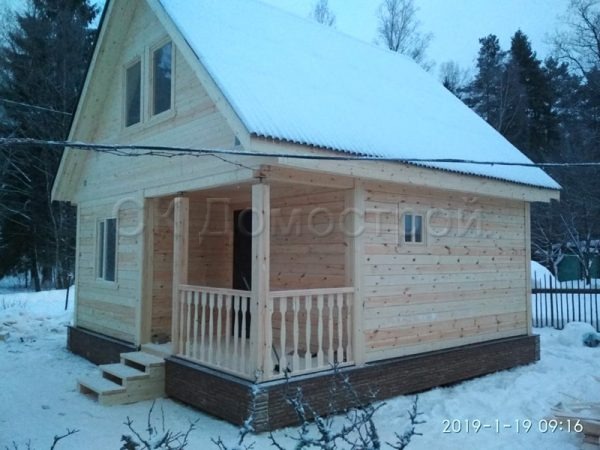 Строительство дачного дома в Тосненском районе