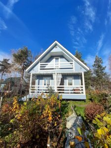 Каркасный дом 6х6 СНТ Чайка