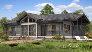 Дом «Антипов» 9х15 м