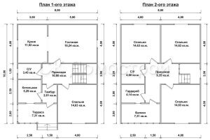 Планировка дома