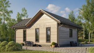 Дом «Давыдов» 7,5х9 м