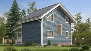 Дом «Федотов» 7х8 м