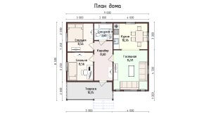 Планировка дома