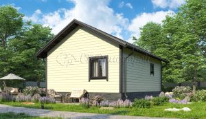 Дом «Соловьев» 6х8 м