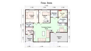 Планировка дома