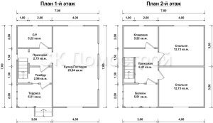 Планировка дома