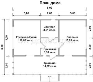 Планировка дома