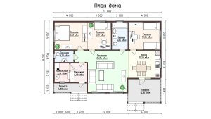 Планировка дома
