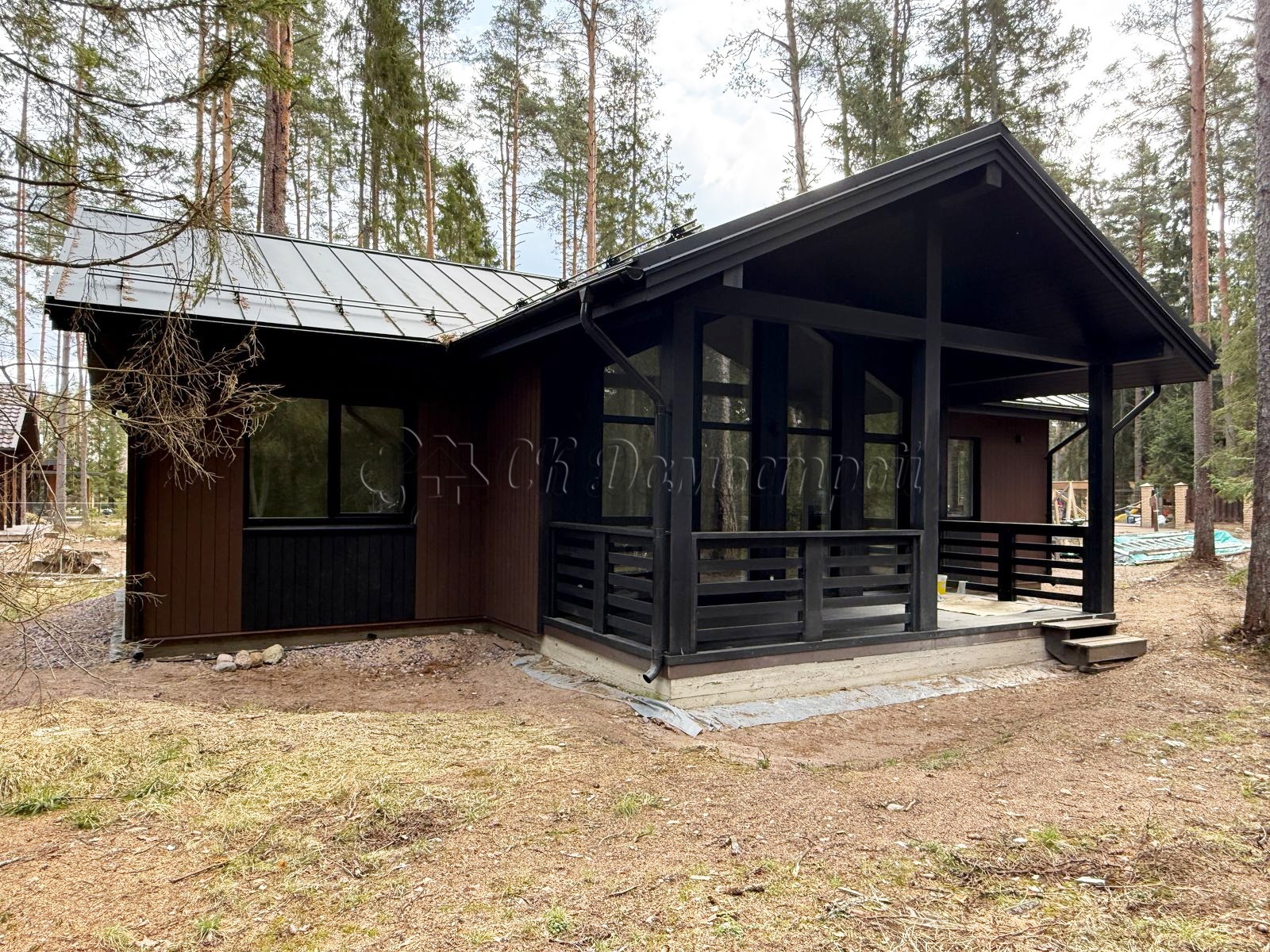 Каркасный дом 6х12,5 ДНП Гармония