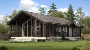 Дом «Анатольев» 9х14 м