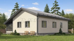 Дом «Архипов» 10х12 м