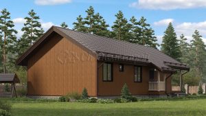 Дом «Белов» 8х17 м