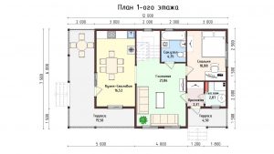 Дом «Филиппов» 7,5х12 м