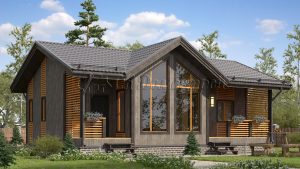 Дом «Калинин» 8х11,5 м