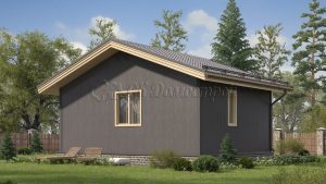 Дом «Миронов» 6х8 м