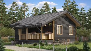 Дом «Семёнов» 7х9,5 м