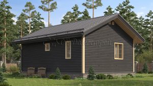 Дом «Семёнов» 7х9,5 м