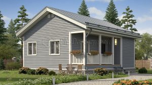 Дом «Владленов» 7,5х9 м