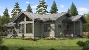 Дом «Воронин» 10х14,5 м