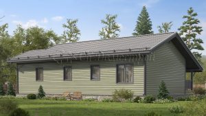 Дом «Воронин» 10х14,5 м