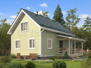 Дом «Демьянов» 6х9 м