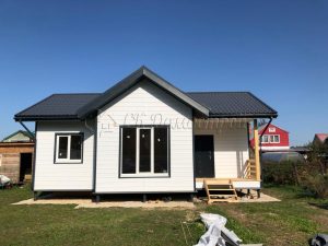 Каркасный дом 6х10 СНТ Лайнер-Соломыково