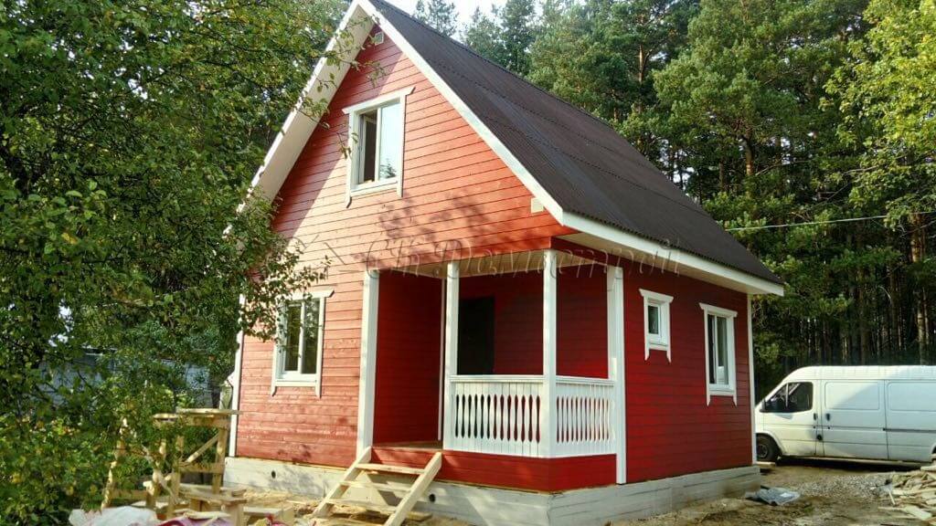 Каркасный дом 6х6 Старая Константиновка