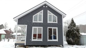 Каркасный дом 6х7.5 СНТ Дружба