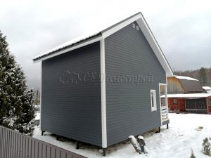 Каркасный дом 6х7.5 СНТ Дружба