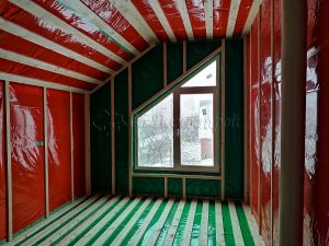 Каркасный дом 6х7.5 СНТ Дружба