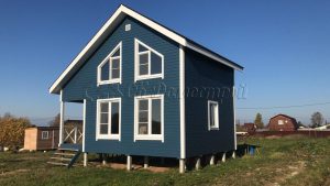 Каркасный дом 6х8 Горная Шальдиха