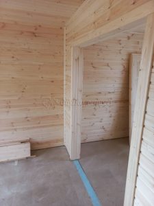 Каркасный дом 6х9 деревня Покровское