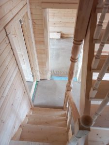 Каркасный дом 6х9 деревня Покровское