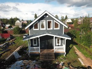 Каркасный дом 6х9,5 СНТ Красногорские Покосы