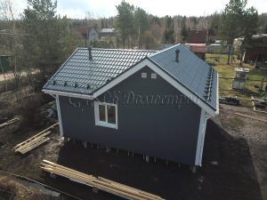 Каркасный дом 7,5х8 Гатчина