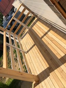 Каркасный дом 7,5х9 СНТ Нивки