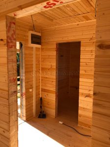 Каркасный дом 7,5х9 СНТ Нивки