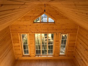 Каркасный дом 7,5х9 СНТ Нивки