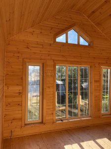 Каркасный дом 7,5х9 СНТ Нивки