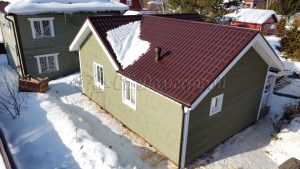 Каркасный дом 7,5х9 Покров