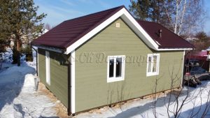 Каркасный дом 7,5х9 Покров